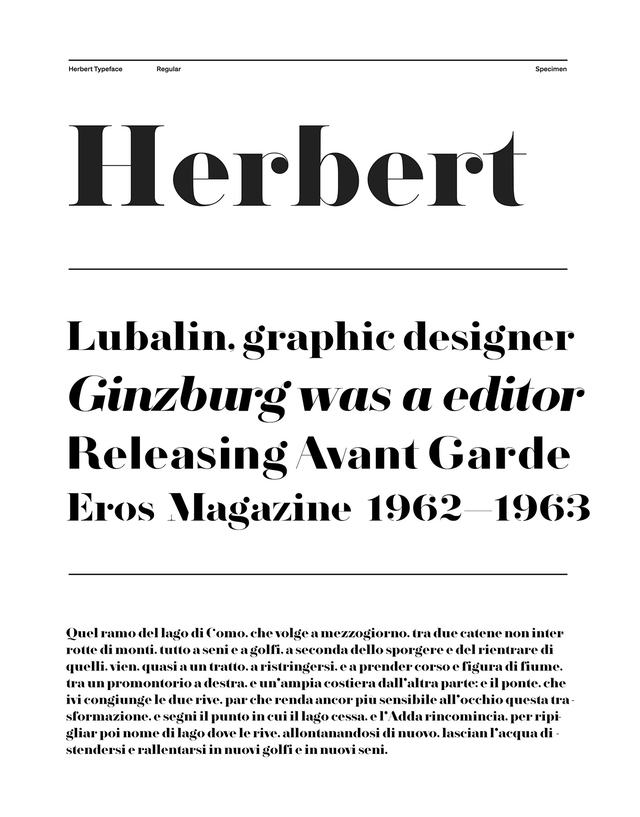 Font Herbert